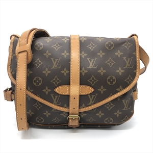 ルイヴィトン LOUIS VUITTON ソミュール30 M42256 ショルダーバッグ ブラウン