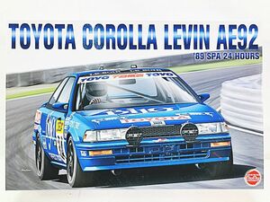 プラッツ/NUNU 1/24 レーシングシリーズ トヨタ カローラ レビン AE92 1989 スパ24時間レース 車 プラモ（新品　在庫品）