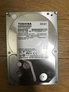  TOSHIBA DT01ABA200 2TB 3.5inch HDD 動作確認済 正常判定 使用時間1707時間