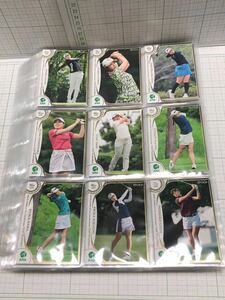 EPOCH 2022 JLPGA OFFICIAL TRADING CARDS TOP PLAYERS レギュラーカード　01〜90 各1枚　合計90枚（コンプ）