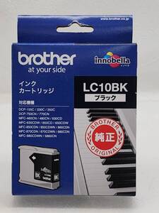 ★☆332 brother 純正インクカートリッジ（ブラック）LC10BK 未使用☆★