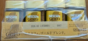 新品未開封☆【インスタントコーヒー】ネスレ日本 ネスカフェ ゴールドブレンド　 瓶 ２４本（120g）☆