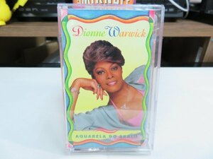 紫1● Cassette Tape（カセットテープ）● ARISTA(made in USA) ● Dionne Warwick（ディオンヌ・ワーウィック）「AQUARELA DO BRASIL」
