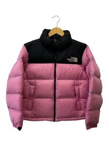 THE NORTH FACE◆SHORT NUPTSE JACKET_ショートヌプシジャケット/XL/ナイロン/ピンク/NDW92335