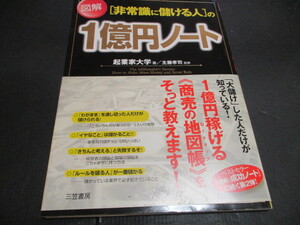 図解　非常識に儲ける人の１億円ノート　線引きあり