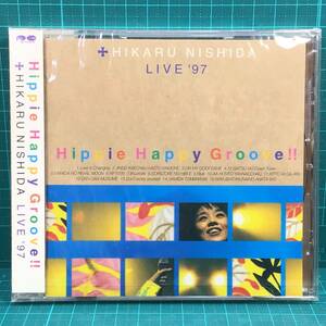 【新品・未開封品・レア】西田ひかる LIVE’97 Hippie Happy Groove !! ライブコンサート／ポニーキャニオン 1998年発売 全15曲 定価3059円