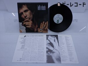 Keith Richards「Talk Is Cheap」LP（12インチ）/Virgin(VJL-28056)/ブルース