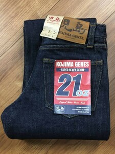 未使用品 児島ジーンズ KOJIMA GENES RNB-1221R 21oz スーパーヘビーデニム ジーンズ W30