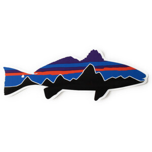 パタゴニア ステッカー フィッツロイ レッドドラム PATAGONIA FITZROY RED DRUM FISH STICKER 魚 シール 釣り フライ フィッシュ デコ 新品