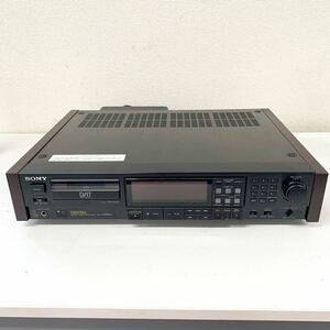 【E-3】 SONY DTC-1000ES DATデッキ ソニー オーディオ機器 トレー開閉不可 動作エラーあり 使用不可 ジャンク 1921-25