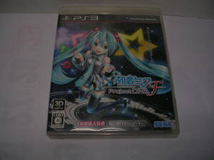 ◇◇◇PS3ソフト【初音ミク-Project DIVA- 初音ミクProject DIVA F】未使用品！