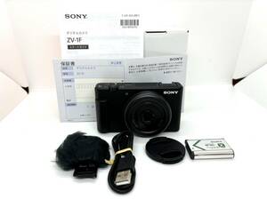 ☆未使用品☆SONY ソニー　ZV－１F　コンパクトデジタルカメラ　#308２