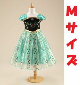 送料無料♪【Mサイズ120cm】アナ雪　Frozen 子供　ハロウィン　コスチューム　衣装 新品未使用　コスプレ