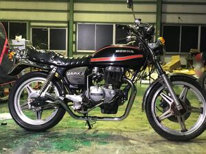 美車 実働 動画有り HONDA CB250T ホーク バブ ホーク2 自賠責R7年9月まで 即乗り可能 エンジン圧縮高め同調調整済み CB400T CB250N CB400N