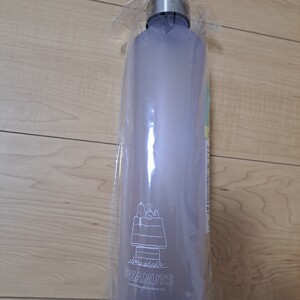 スヌーピー　ウォーターボトル　タイムマーカー付き　1000ml　ブルー