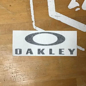 OAKLEY オークリー 【LOGO STICKER】 14cm 新品正規 ステッカー（郵便送料込み）