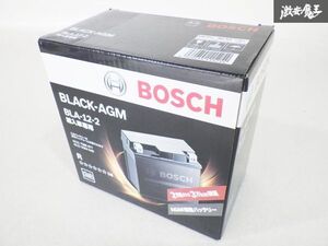 未使用 BOSCH ボッシュ BLACK-AGM 輸入車専用 サブバッテリー セカンドバッテリー BLA-12-2 電圧 12V 容量 12Ah CCA 200A 即納 棚23A