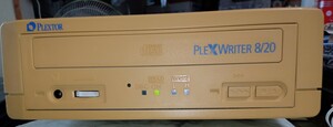 激レア 送料込 Plextor 820 外付け 通電のみ動作未確認 新品三井メディア付