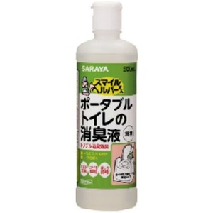 Sヘルパーさんポータブルトイレ消臭無色500ML × 12点