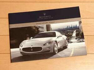 ◆◆◆『新品』 MASERATI マセラティ グランツーリズモ ◆◆ 日本語版 厚口カタログ 2009年モデル◆◆◆