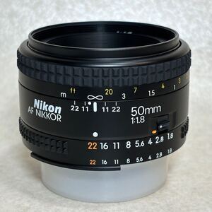 3-41） ニコン Nikon AF NIKKOR 50mm 1:1.8 単焦点 レンズ