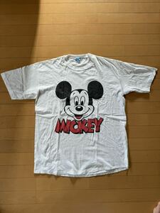 80s Mickey Tee ミッキー Tシャツ ヴィンテージ vintage アートT ムービーT フォトT キャラT バンT 企業T ビンテージ　ディズニー　