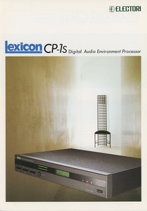 Lexicon CP-1sのカタログ 管4082