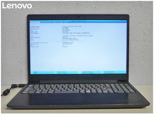 【福岡】◇ジャンク/Lenovo/Idea pad L340-151WL/Core i3/4GB/ストレージ無し/DVDマルチ/15.6インチ/UEFI起動【FY1219-1】