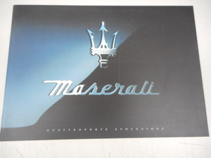 ★中古品★MASERATI　EVOLUZIONE　英語版　　【他商品と同梱歓迎】