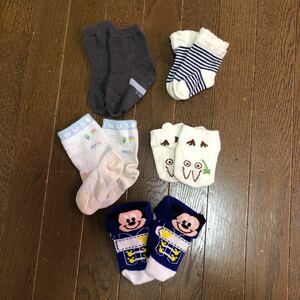 ベビー靴下 新生児　赤ちゃん靴下 5足セット　9-14サイズ色々