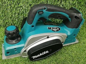 中古品 makita マキタ 82mm 18V 充電式カンナ KP180DZ 本体のみ 【3】