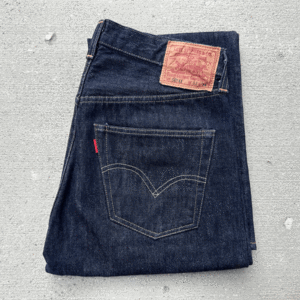 米国製 1947年モデル LEVI’S 501XX 47501-0117 W33(W32) L34 濃紺 美品 中古 リジッド アメリカUSA製 コーンデニム ジーンズ デニムパンツ