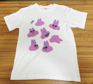 CGおぱんちゅうさぎTシャツ　Sサイズ　ホワイト　おぱんちゅ　可哀想に　レア