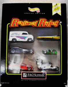 【F・A・Oシュワルツ限定】HW 6NEWLY TOOLED 1998 FIRST EDITIONS CARS★RADICAL RIDES