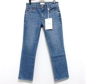 新品★23区DENIM★ボーイフィット デニムパンツ★ストレッチデニム★38★Dr.デニム★ウォッシュドブルー