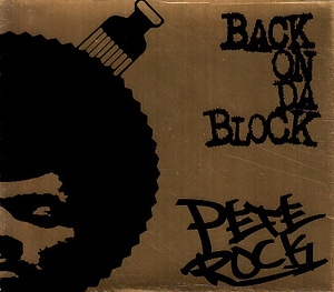 【PETE ROCK/BACK ON DA BLOCK】 DJ KRUSHリミックス収録/CL SMOOTH/6曲入りEP/傑作/CD