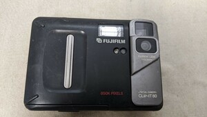 KH2132 FUJIFILM CLIP-IT80 コンパクトデジタルカメラ 小型デジカメ/富士フィルム 簡易動作確認OK 動作品 現状品 送料無料