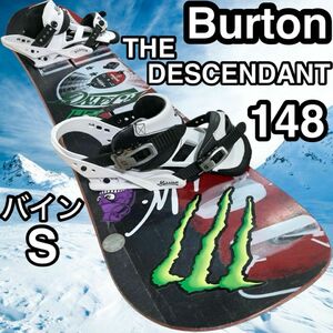 スノーボード　Burton the descendant バインBurton mission Sサイズ