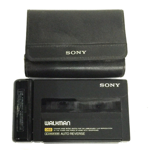 SONY ソニー WALKMAN カセットウォークマン WM-150 カセットプレーヤー 現状品 ケース付属 QR011-336