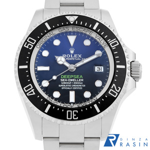 ロレックス ディープシー D-BLUE 136660 ブルー ランダム番 中古 メンズ 腕時計　