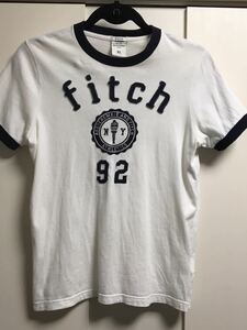 アバクロ　Tシャツ KIDSのＸＬ　ロゴTシャツ WHITE