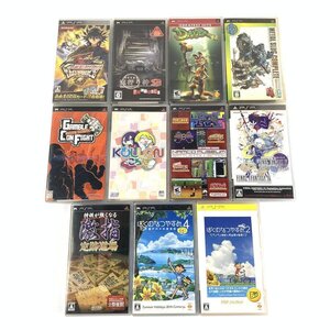 PSP Daxter/ぼくのなつやすみ2/METAL SLUG COMPLETE/FF4他 PlayStation Portableソフト UMD まとめ売り 11本セット＊簡易検査品【GH】