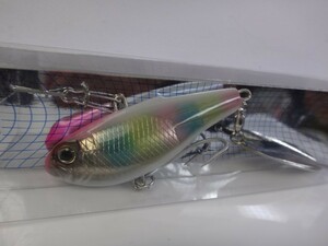 DUEL LIVE BAIT VIBE BLADE 34g スケルトンレインボー　貫通ワイヤー ソフトインジェクションボディ スピンテール　ブッ飛び！