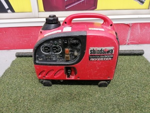 中古品 Shindaiwa 新ダイワ 900VA インバータ 発電機 iEG900M