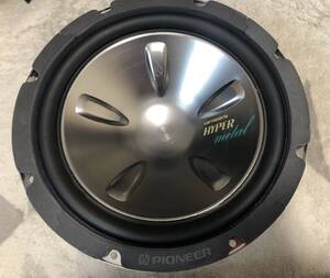 Pioneer carrozzeria カロッツェリア ウーハー TS-W1200C 800W 音OK 美品