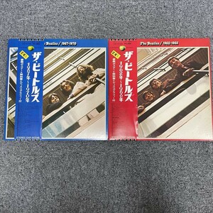 The Beatles 帯付き！ ザ・ビートルズ/　(1962年〜1966年特典ポスターあり)/ (1967-1970年 特典ポスターあり) /2組セット/NF101815