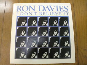 【レコード】RON DAVIES ロン・デイヴィス / I DON