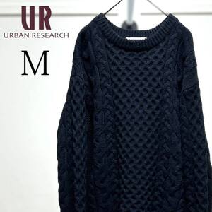 URBAN RESEARCHアーバンリサーチ/セーター/ニット/ネイビー/M