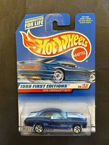 ★即決デッドストック未開封★98年製ホットウィール 1999ファーストエディション 70s CHEVELLE SS/USトイミニカーシボレーシェベル