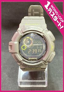 【5EH勝05002E】1円スタート★CASIO★G-SHOCK★GW-9300GY★MUDMAN★電波ソーラー★腕時計★メンズ★稼働品★箱なし